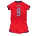 Billige England Harry Kane #9 Børnetøj Udebanetrøje til baby VM 2022 Kortærmet (+ korte bukser)